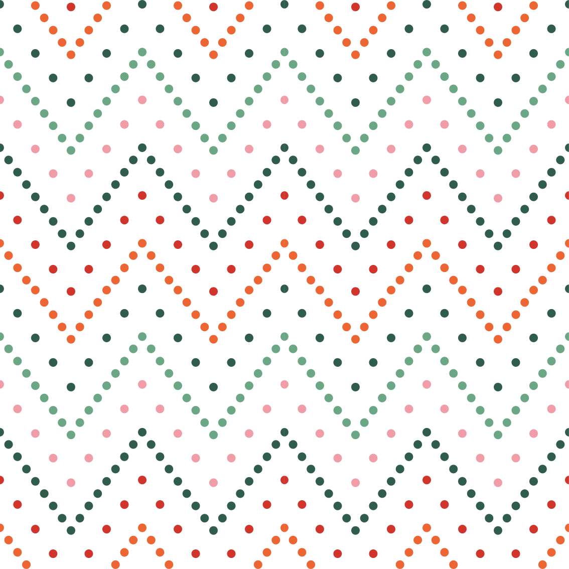 Drugi vinil podovi šareni uzorak ševrona - TenStickers