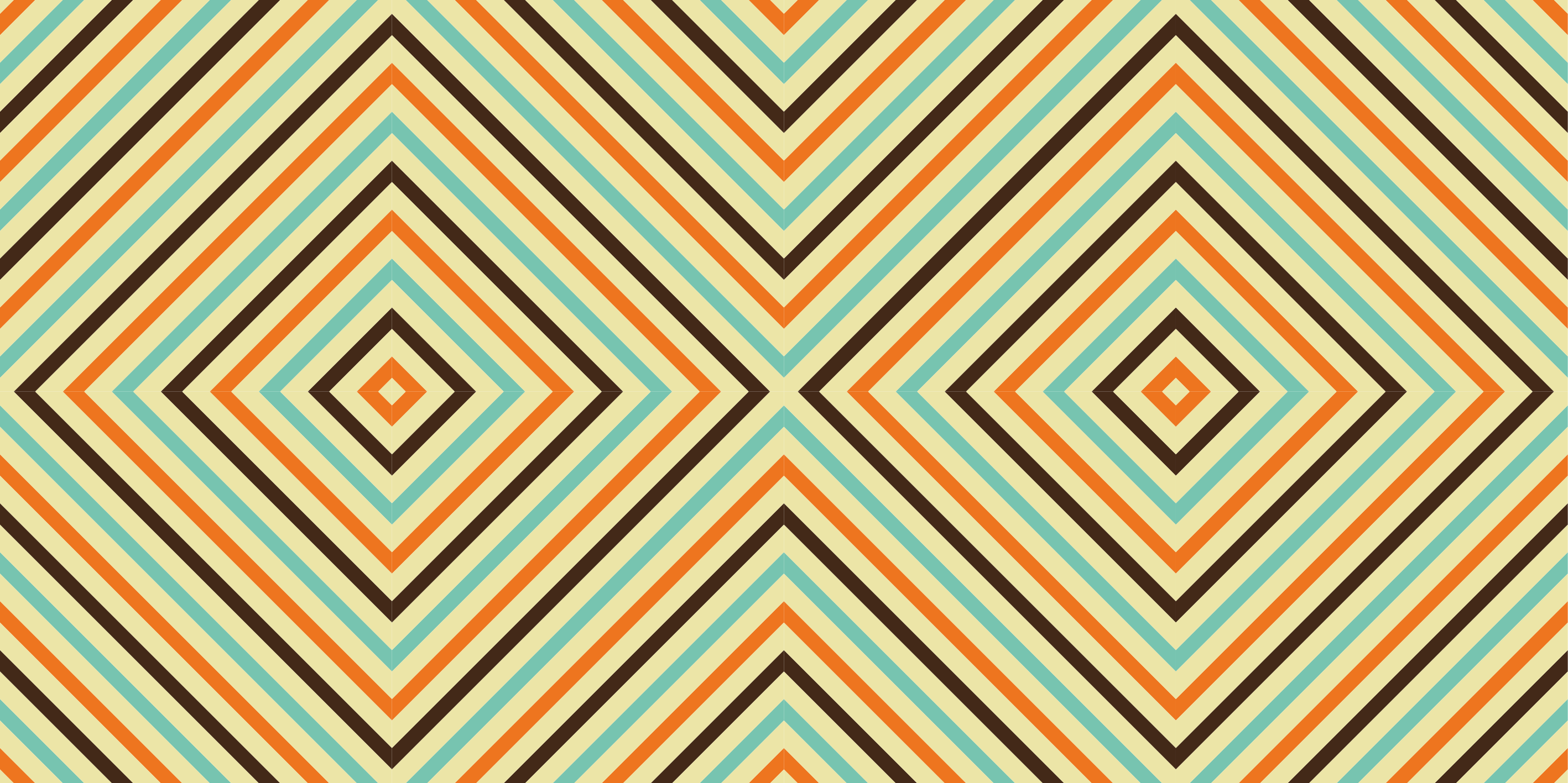 Vinil podovi geometrijski pruge s dijamantnim uzorkom - TenStickers