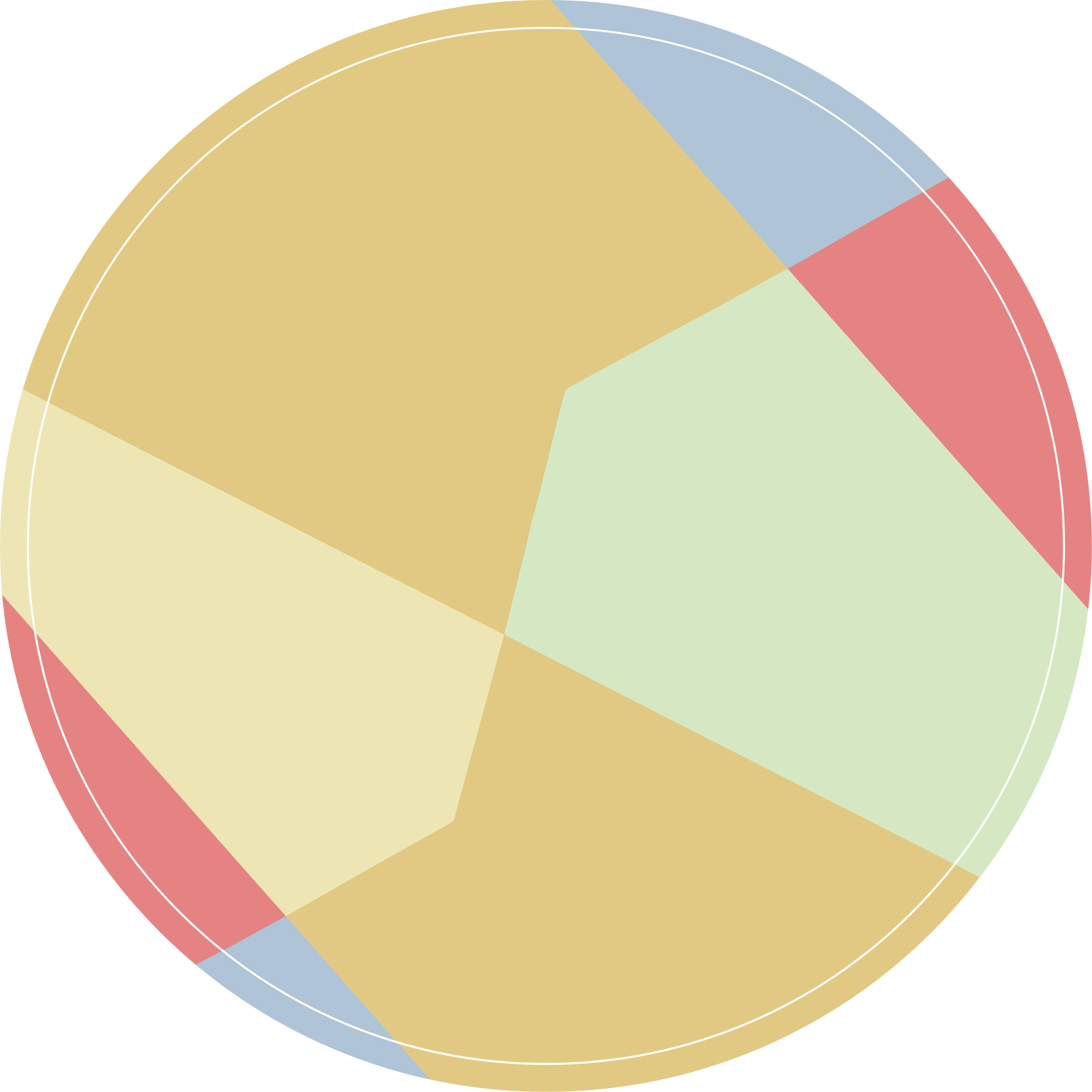 Vinil podovi geometrijski u kutnim bojama - TenStickers
