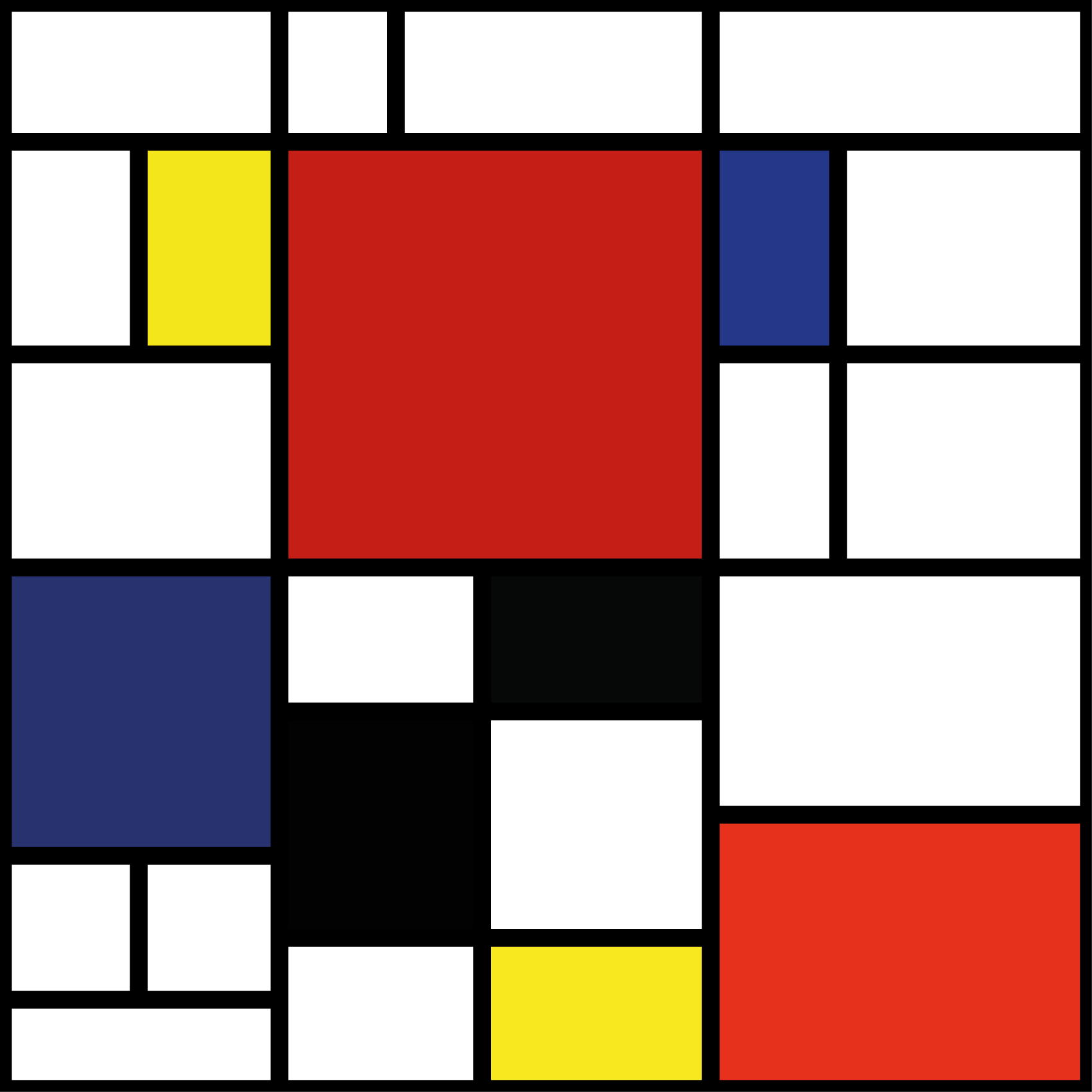Vinil podovi moderan s vibrantnim geometrijskim uzorkom - TenStickers