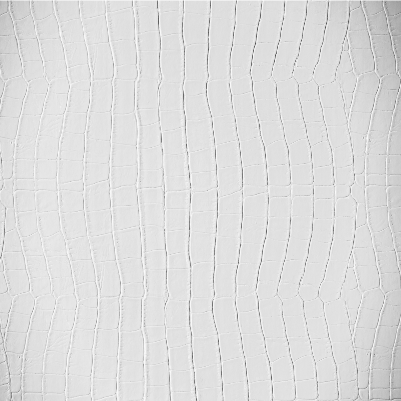 Vinil podovi tekstura u bijeloj krokodilskoj koži - TenStickers