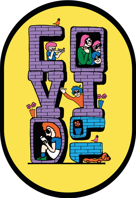 Drugi vinil podovi covid likovi ostaju kod kuće - TenStickers