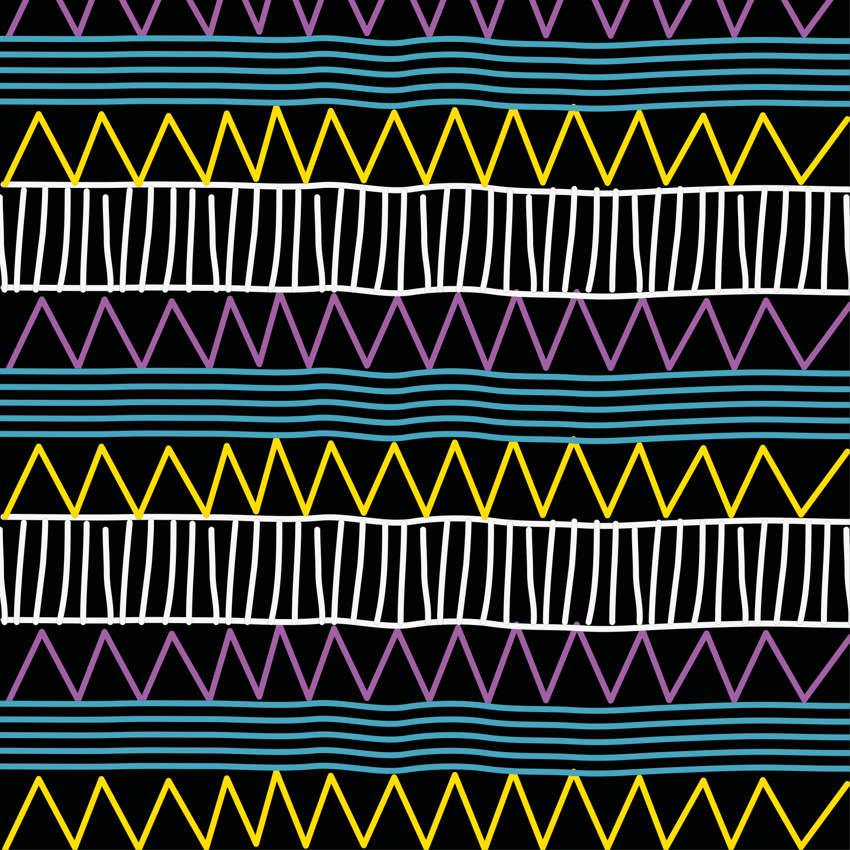 Vinil podovi geometrijski igra šarenih uzoraka - TenStickers