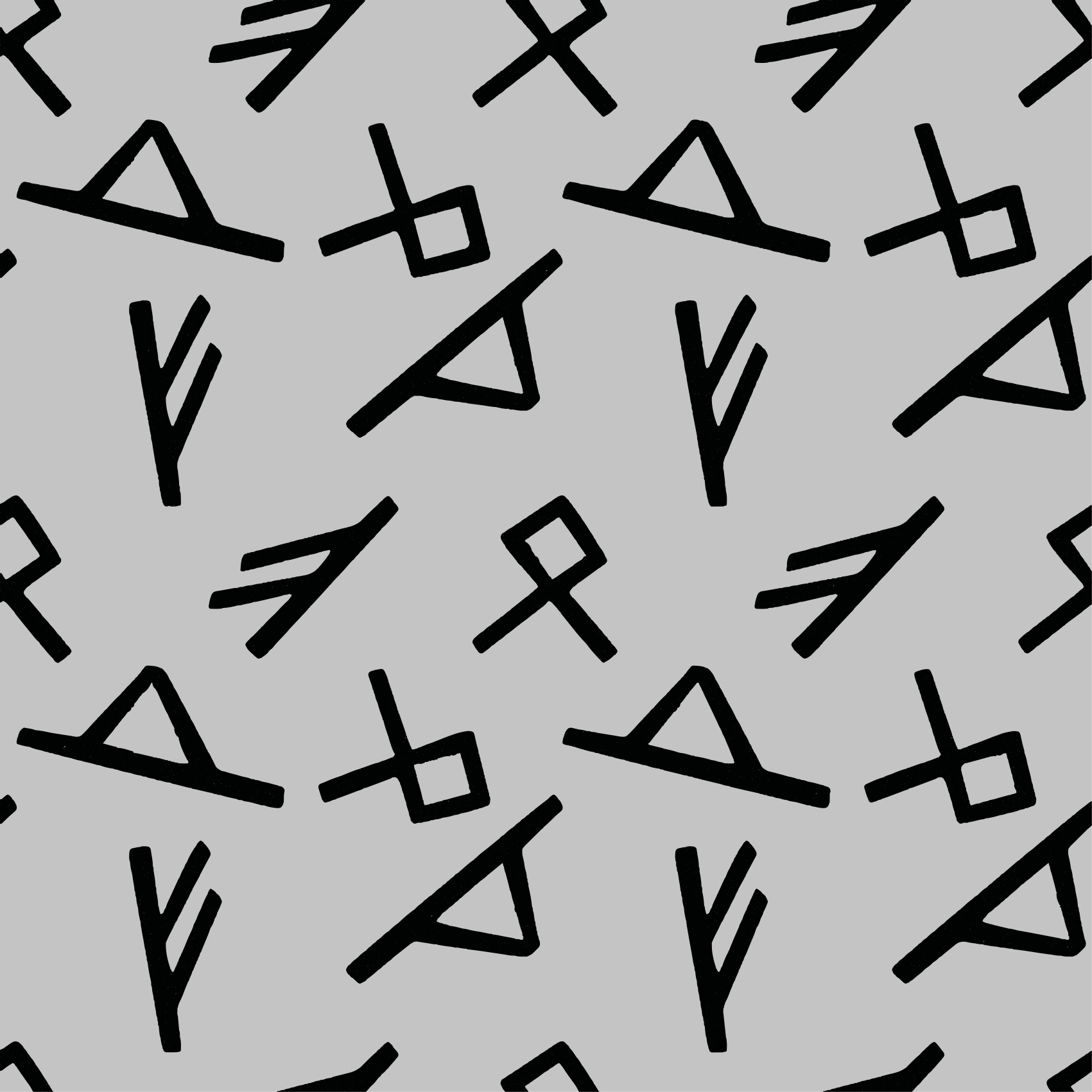 Vinil podovi geometrijski elegantni crni oblici - TenStickers