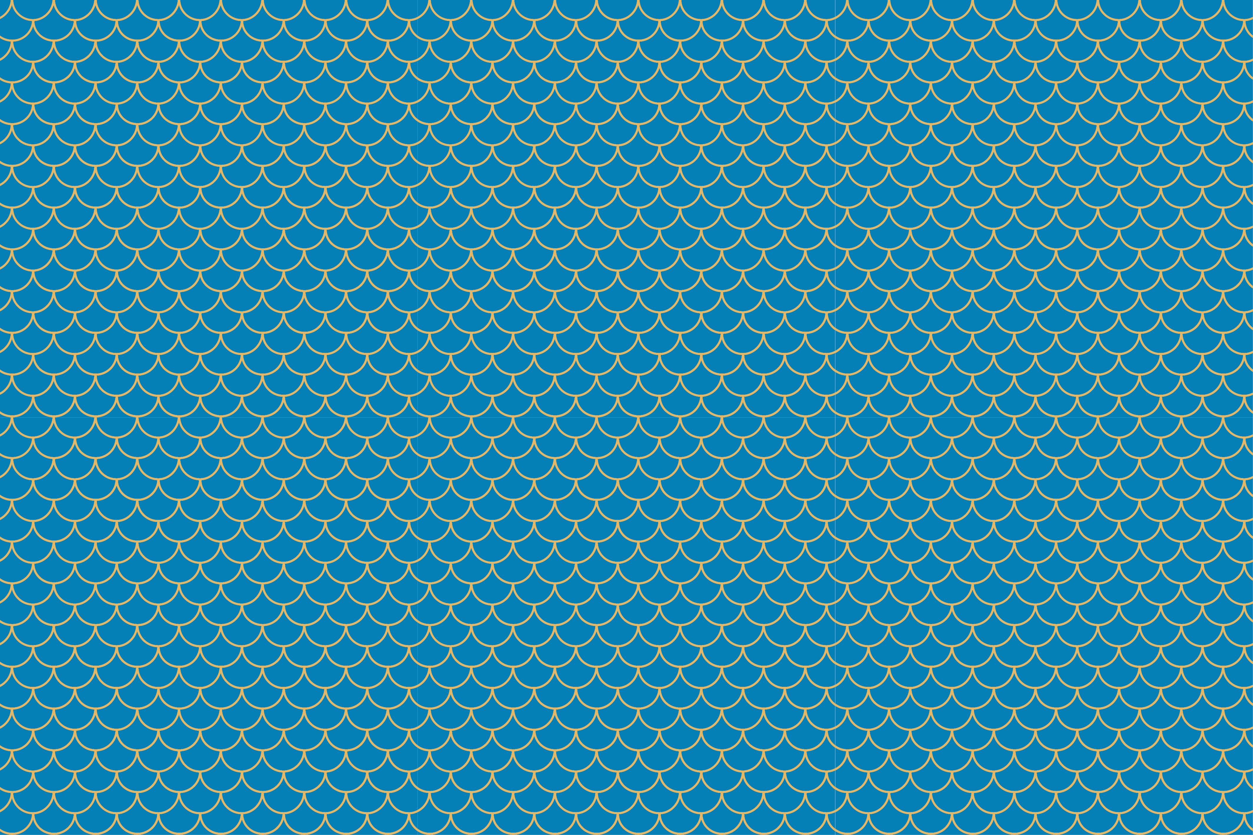 Vinil podovi ceste uzorak nazubljene vode - TenStickers