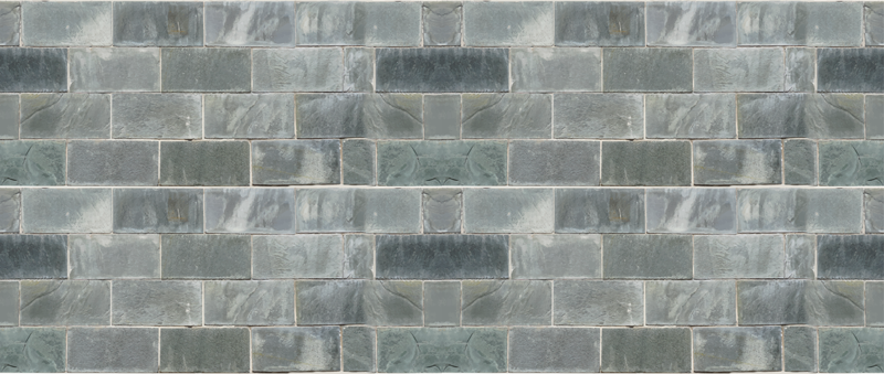 Vinil podovi efekt kamena s elegantnim završetkom slate - TenStickers