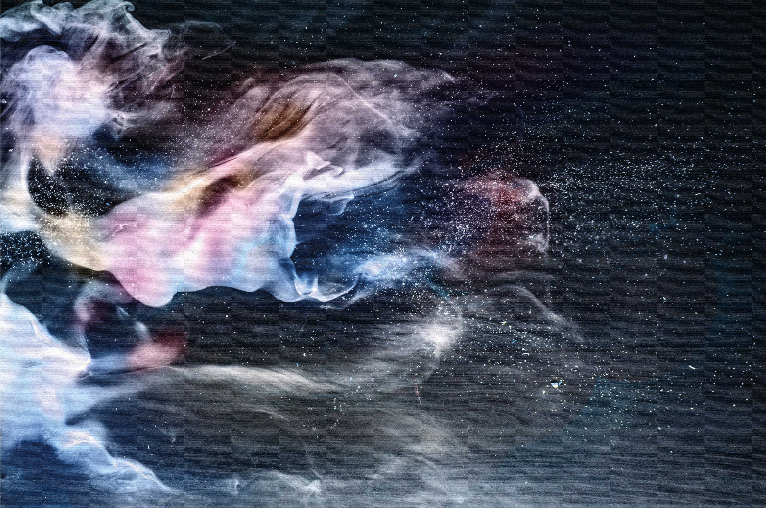 Vinil podovi tinejdžeri vrtlozi kozmičkog dima - TenStickers