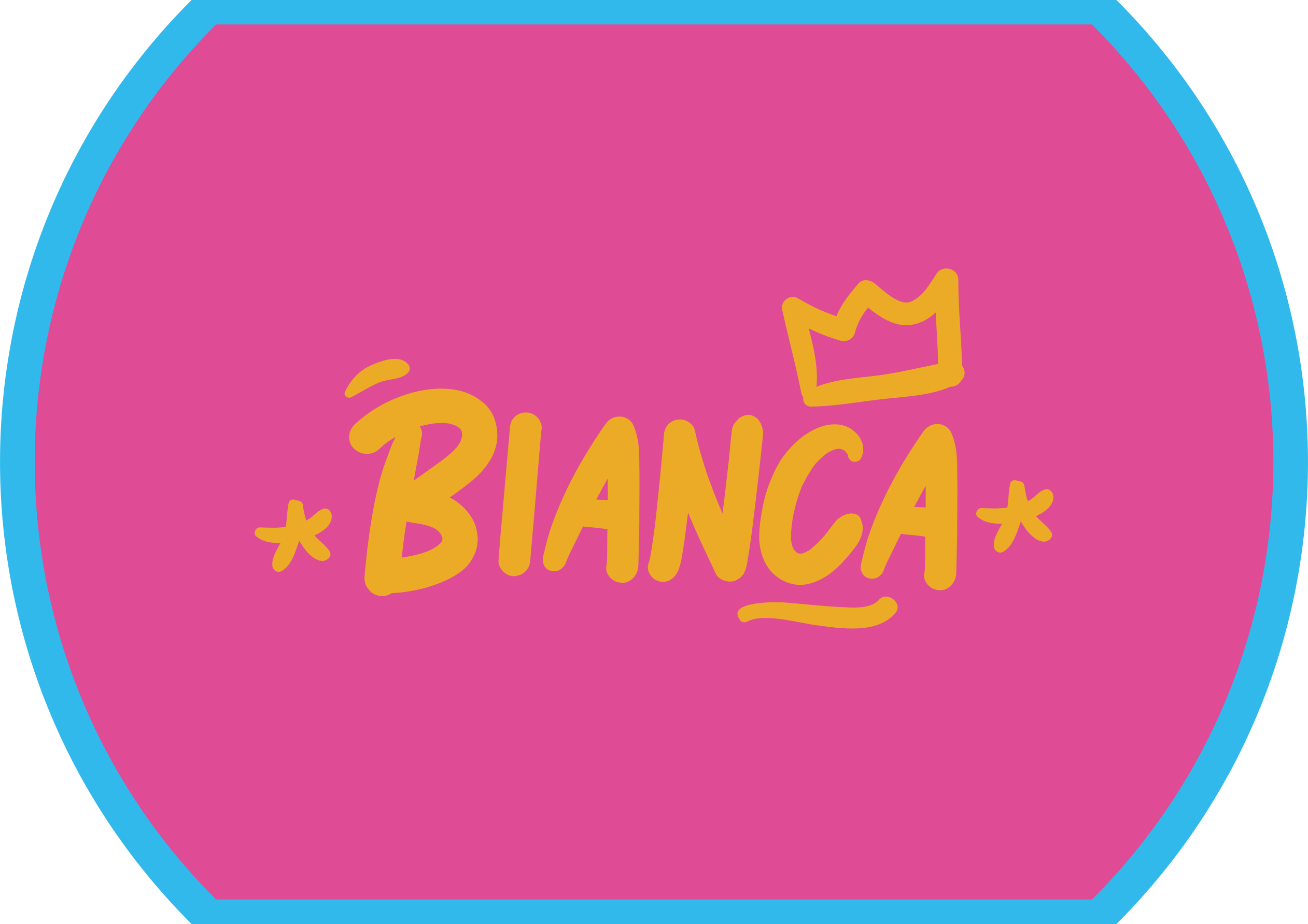 Vinil podovi s imenima plavi tepih s obrubom i imenom - TenStickers