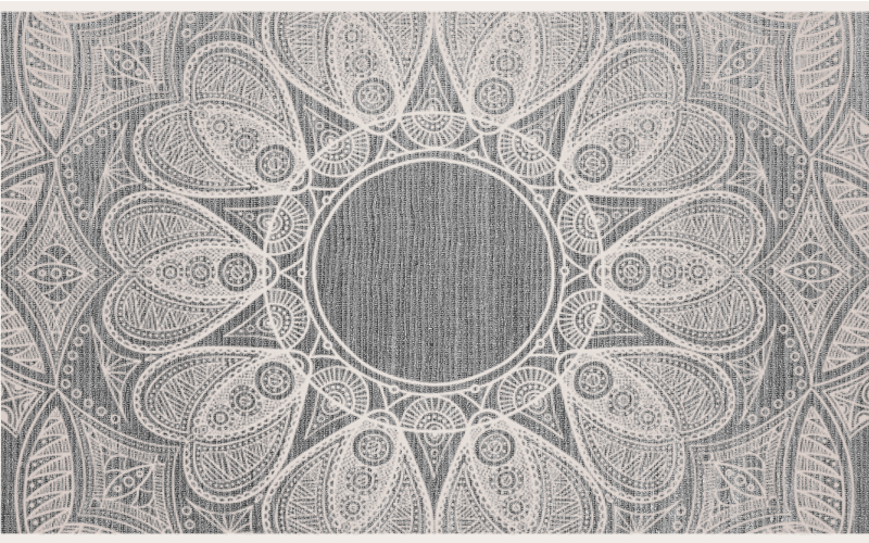 Vinil podovi mandala sofisticirani okrugli motiv - TenStickers