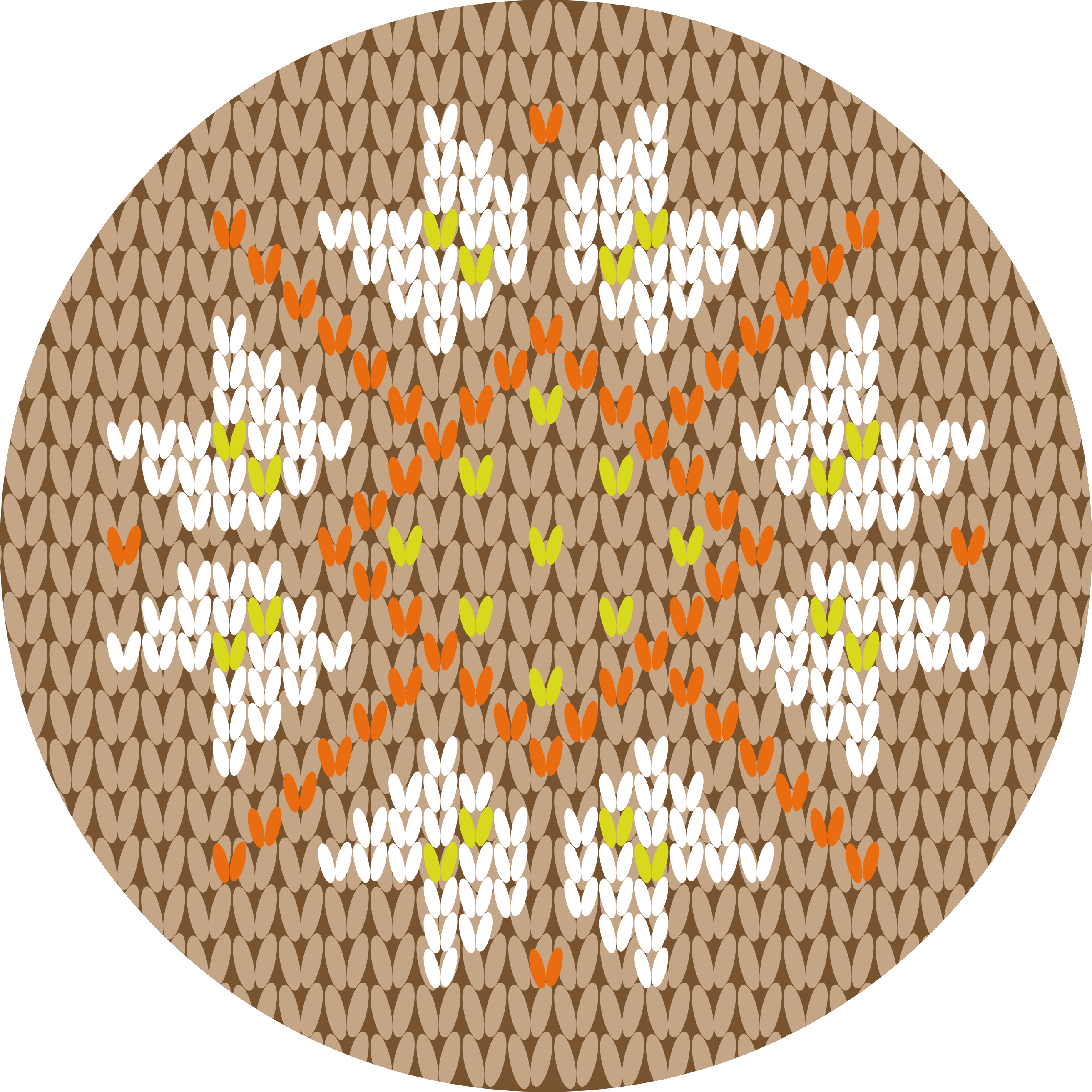 Vinil podovi ulazni hodnik cvjetni ukrašeni stil - TenStickers