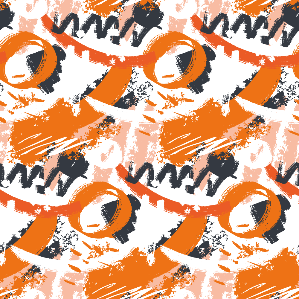 Vinil podovi moderan apstraktni oblici pucaju - TenStickers