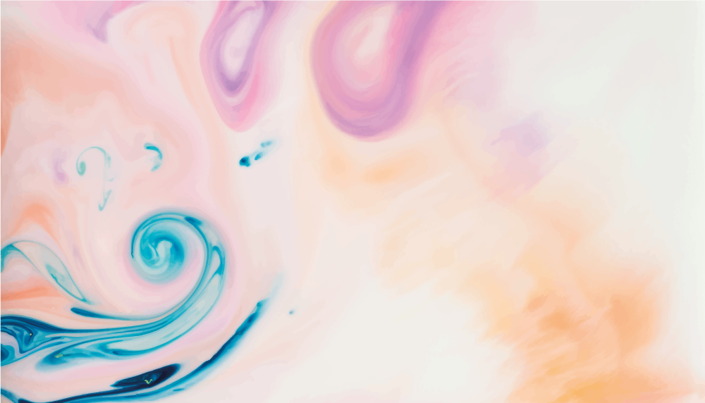 Mramorni vinilni tepih šareni vrtlog tekućine - TenStickers