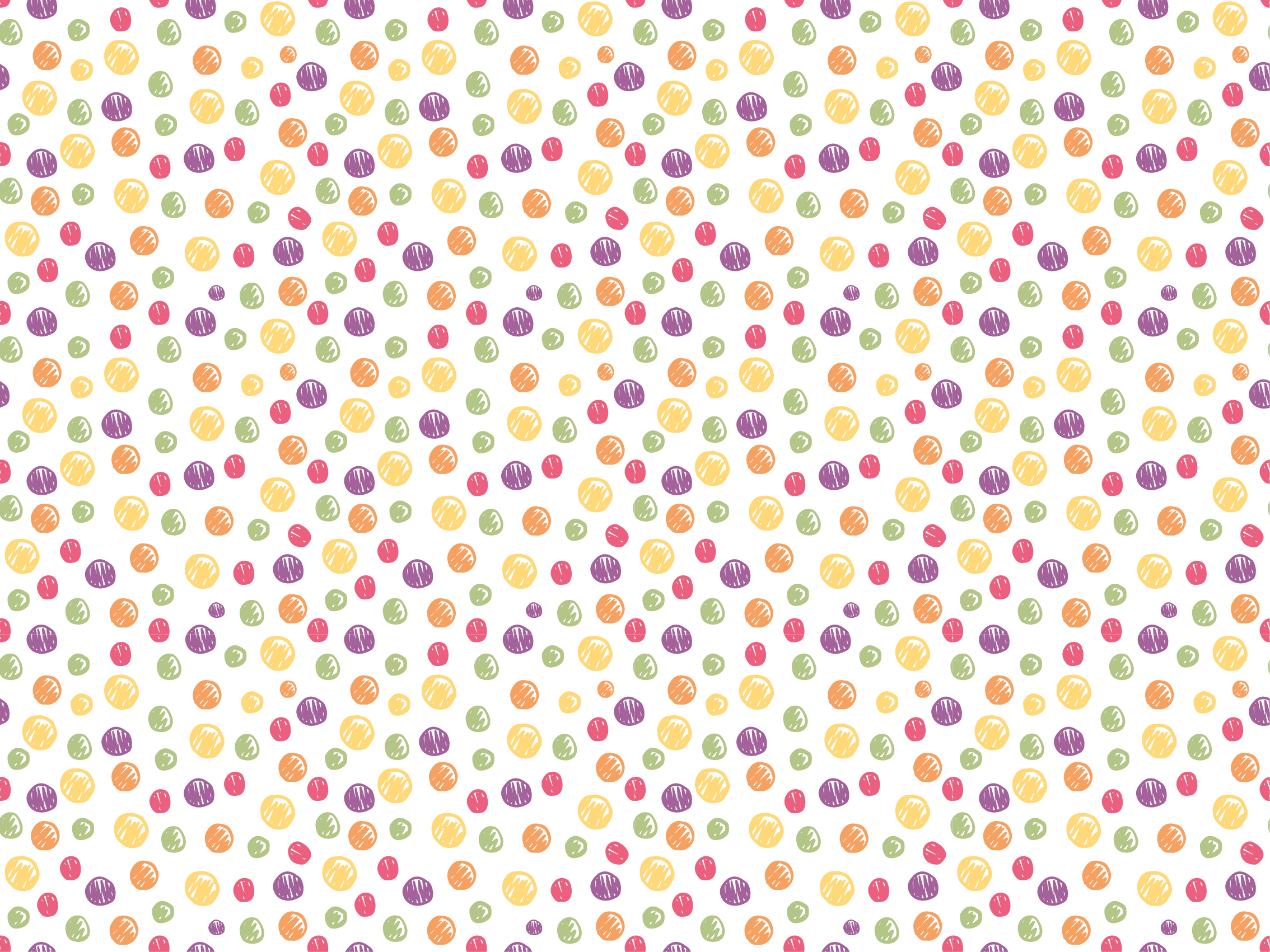 Drugi vinil podovi šarene točkice - TenStickers