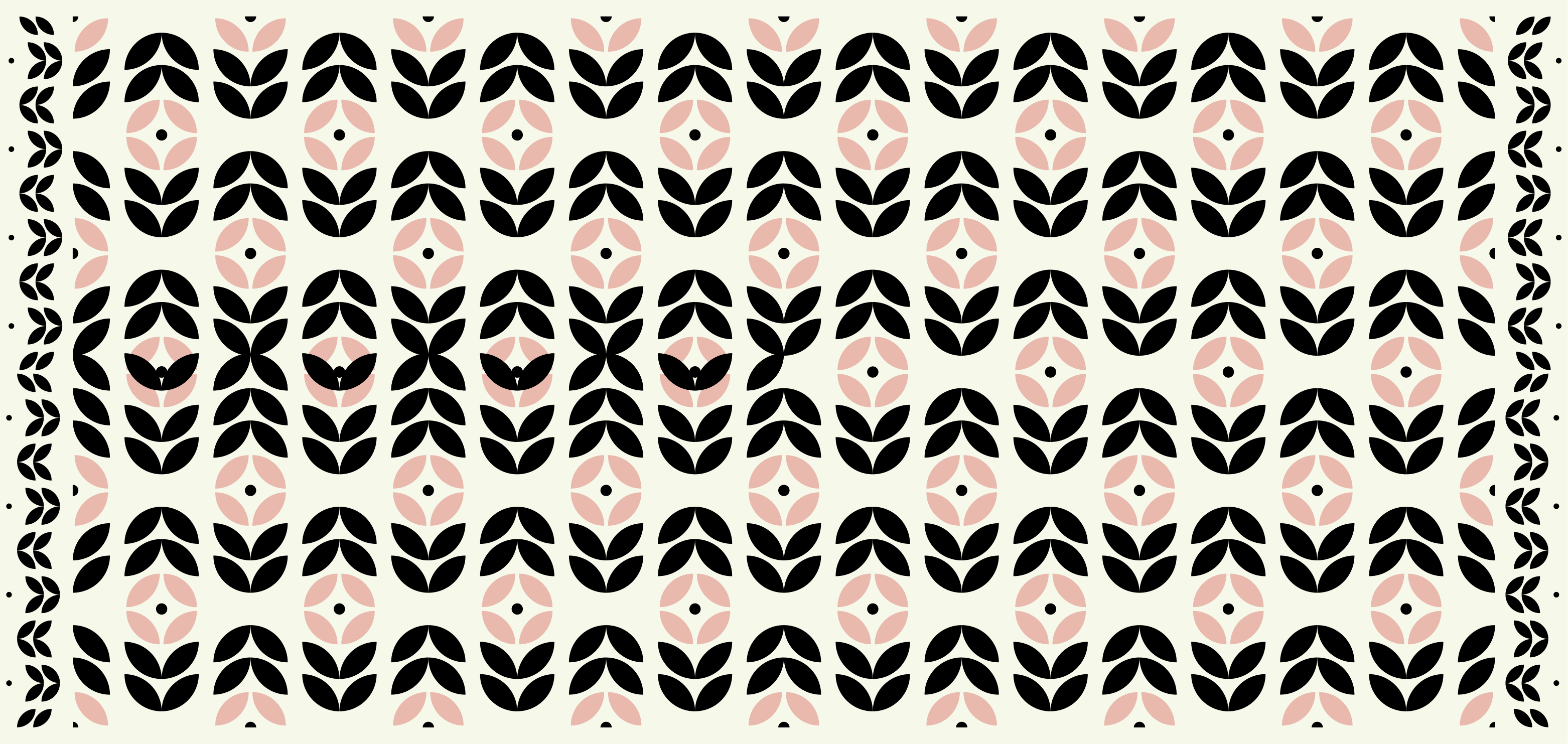 Vinil podovi moderan cvjetni geometrijski motiv - TenStickers