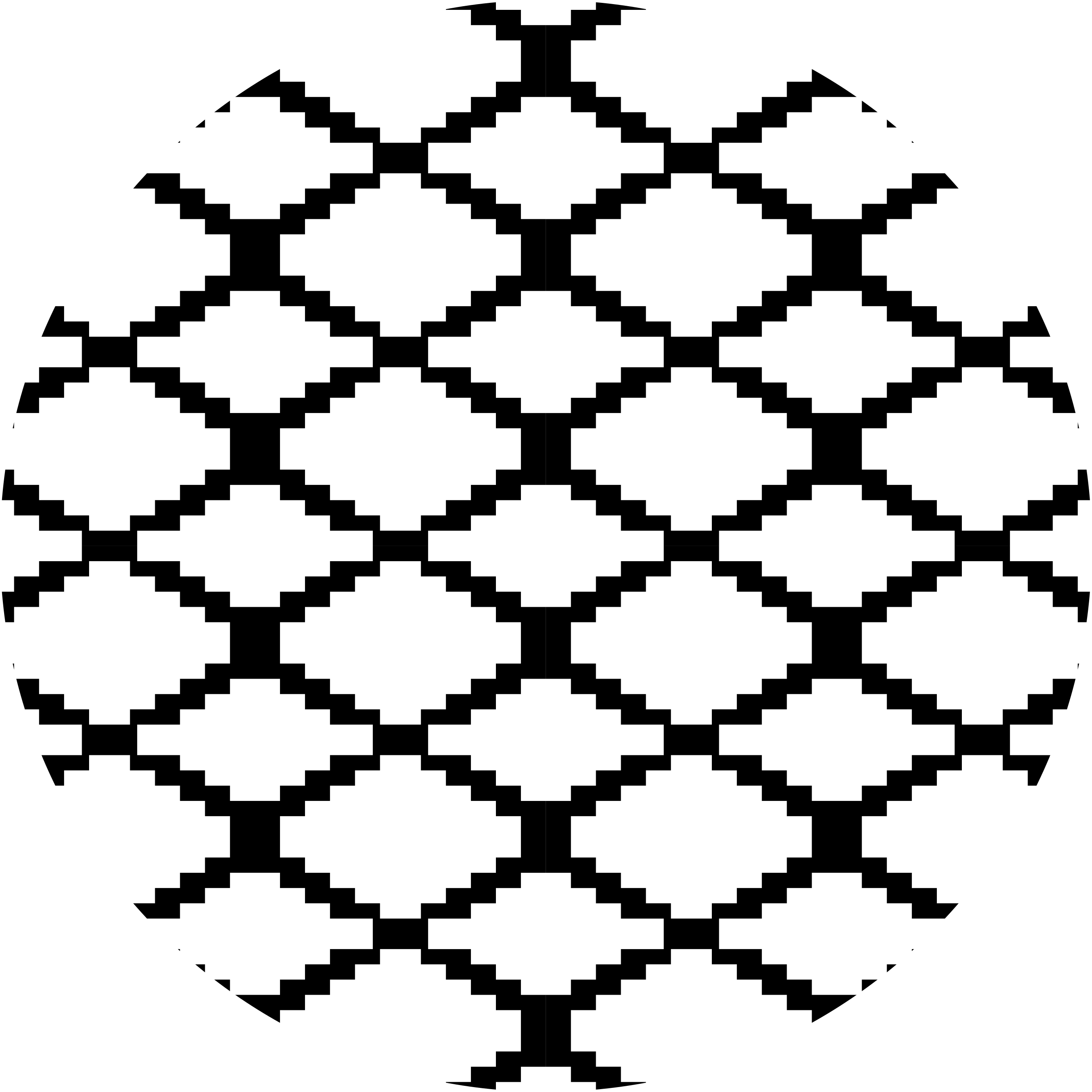 Crni geometrijski dijamanti pločice za predsoblje - TenStickers