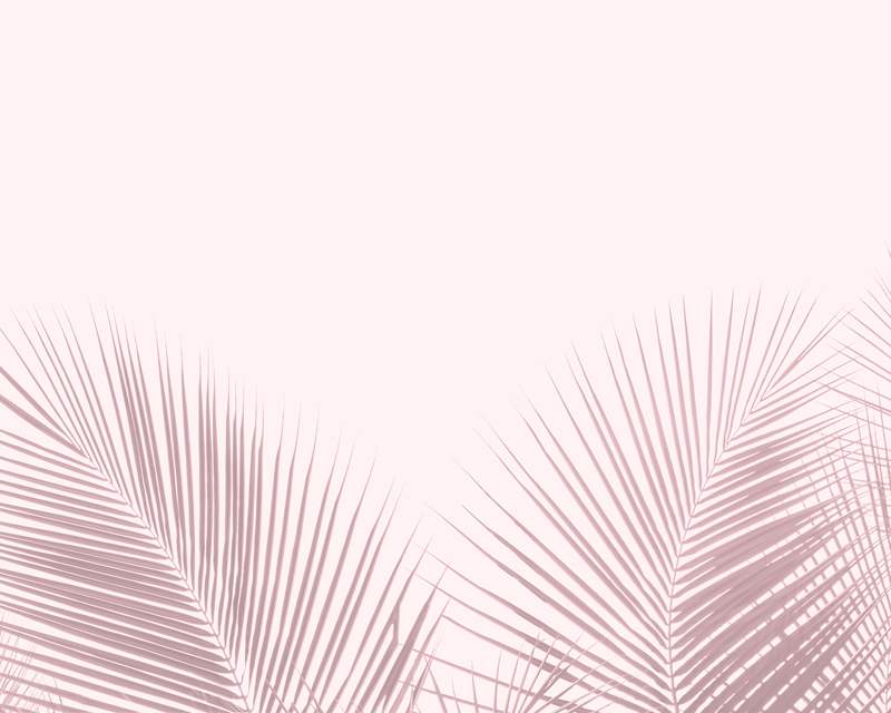 Vinil podovi cvijeće i biljke elegantne slike dlana - TenStickers