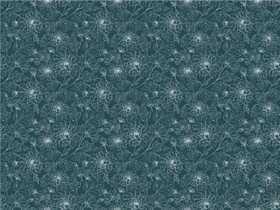 Vinil podovi cvijeće i biljke botanički uzorak sloj - TenStickers