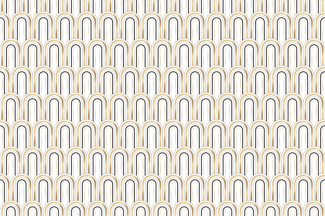 Vinil podovi geometrijski dizajn uzorka luka - TenStickers