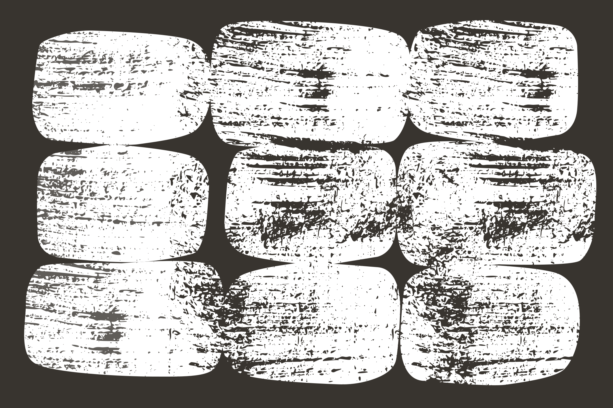 Vinil podovi pravokutnik teksturirani monokromatski blokovi - TenStickers