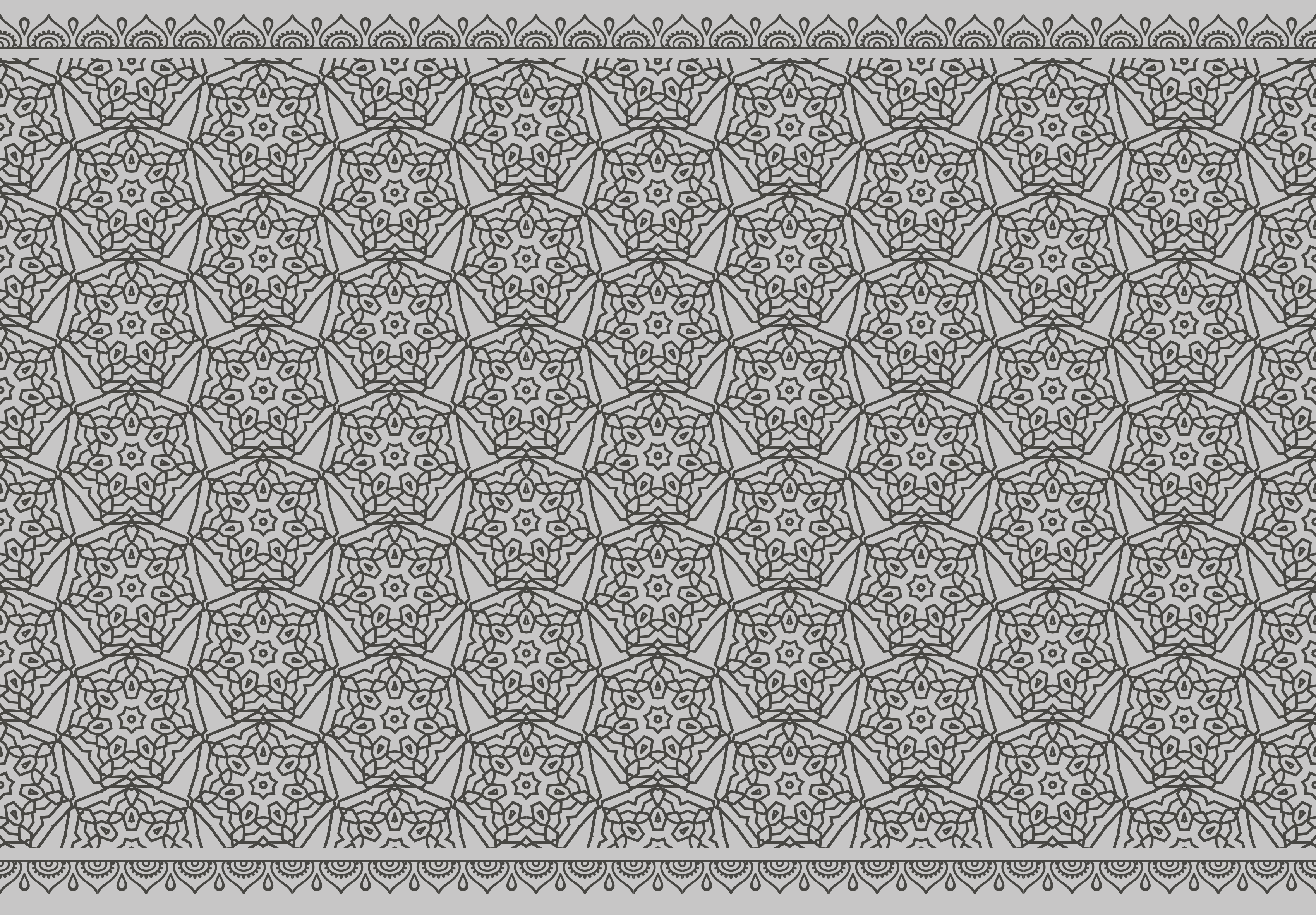 Vinil podovi mandala simetrija mandale - TenStickers