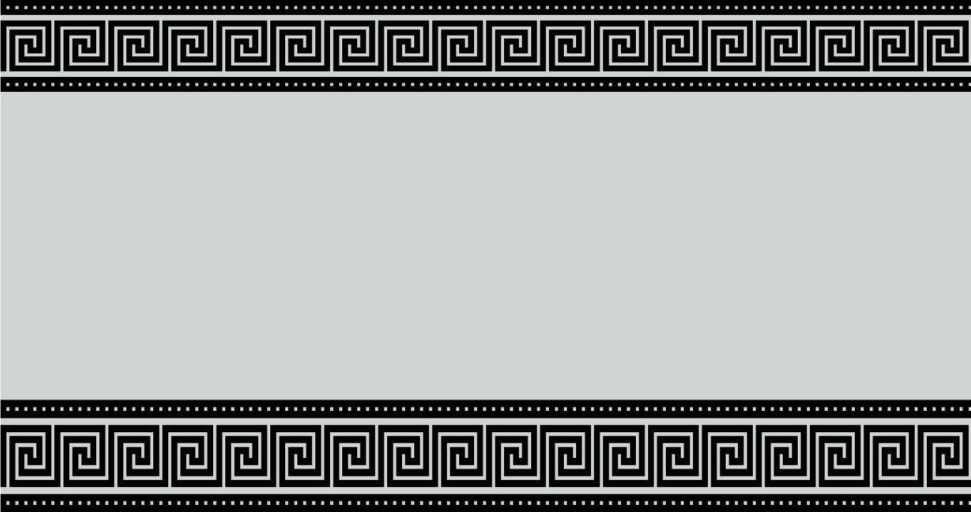 Vinil podovi geometrijski greek fret border - TenStickers