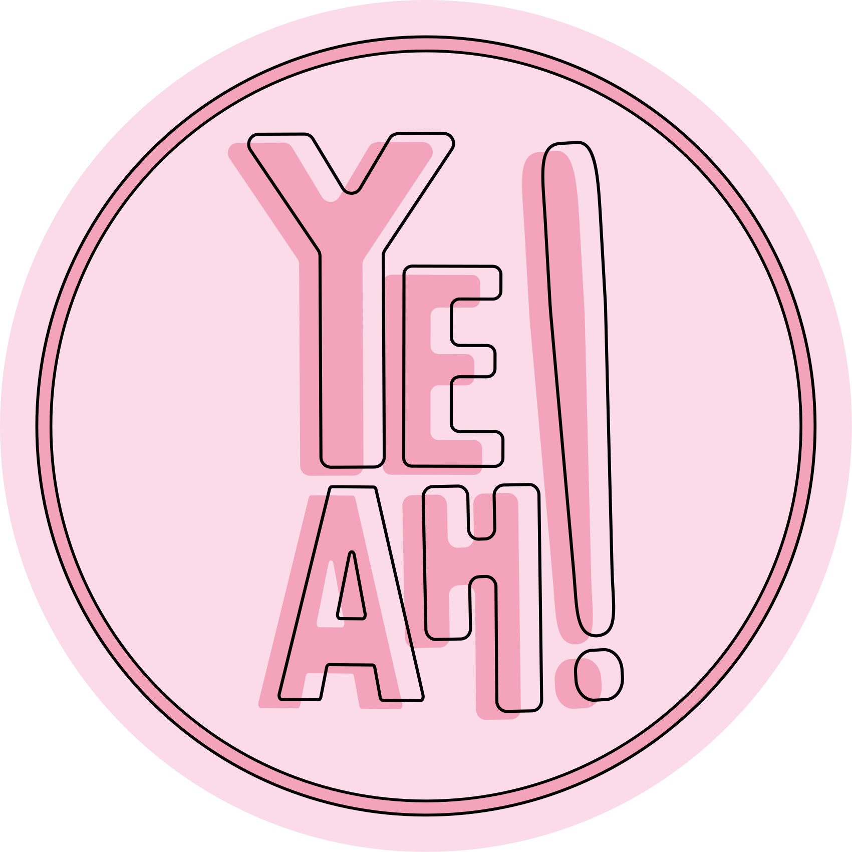 Vinilne prostirke s frazama izražajan tekstualni motiv - TenStickers