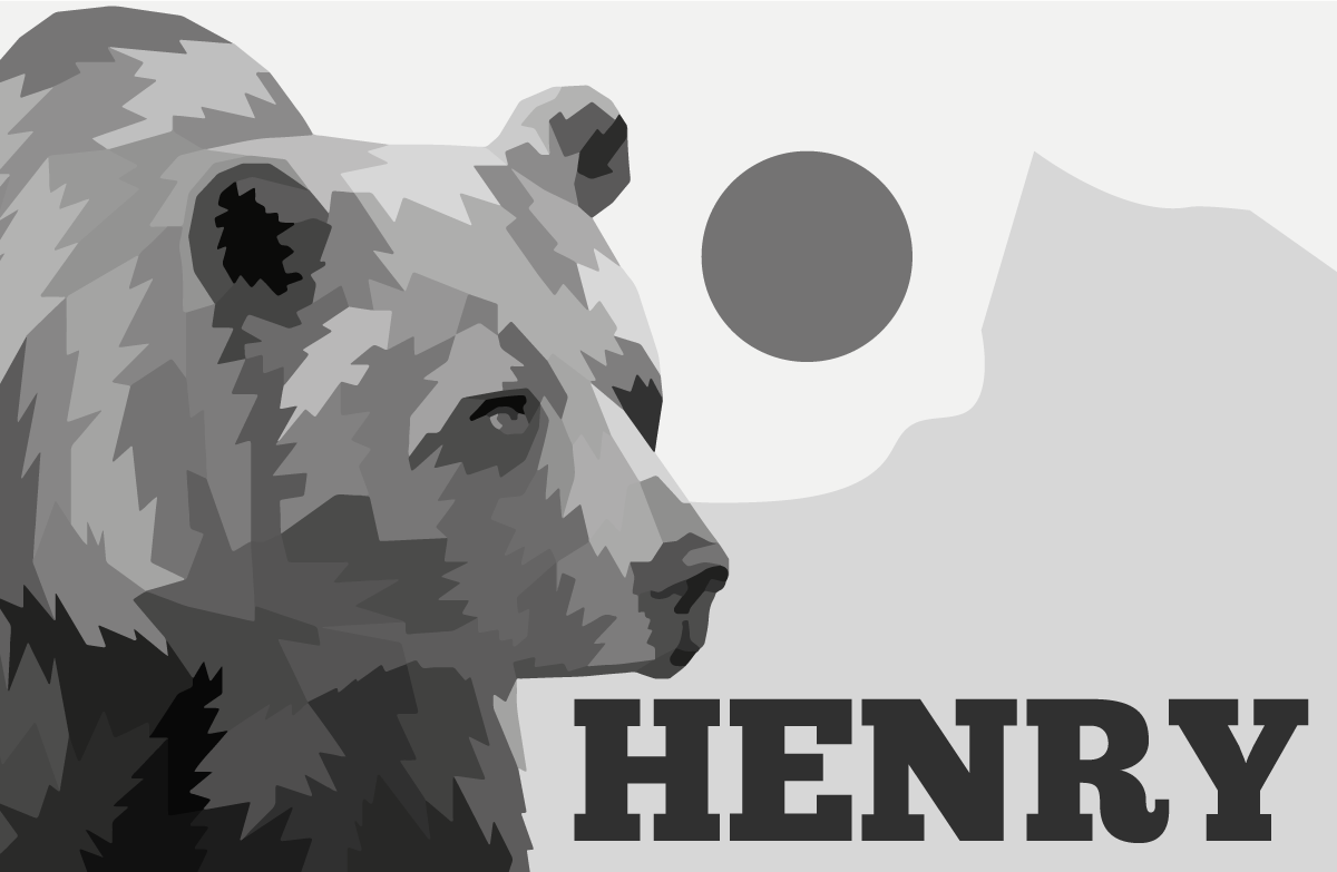 Vinil podovi s imenima prilagodljiv medvjed - TenStickers