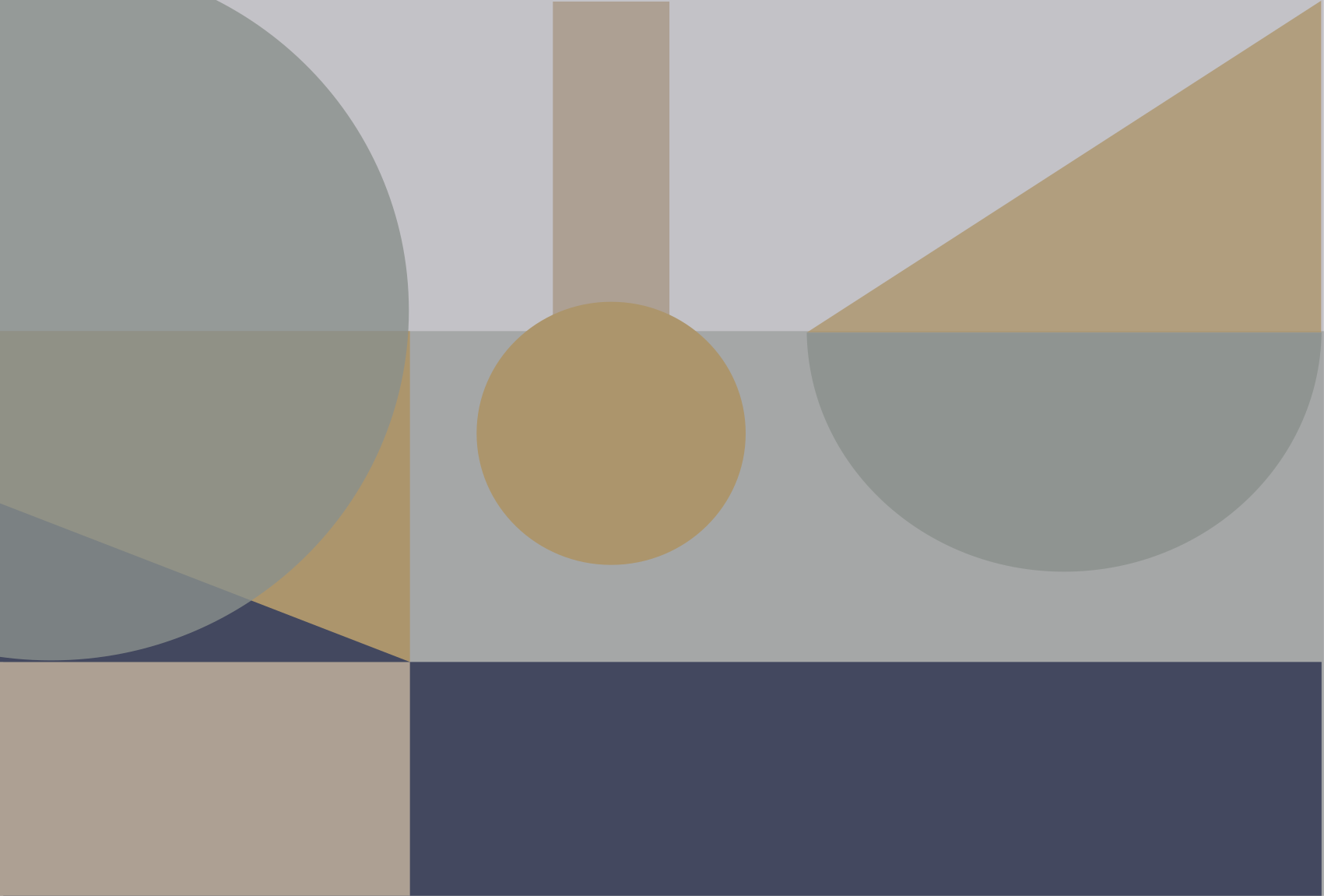 Smeđi geometrijski moderna umjetnost geometrijski tepisi - TenStickers