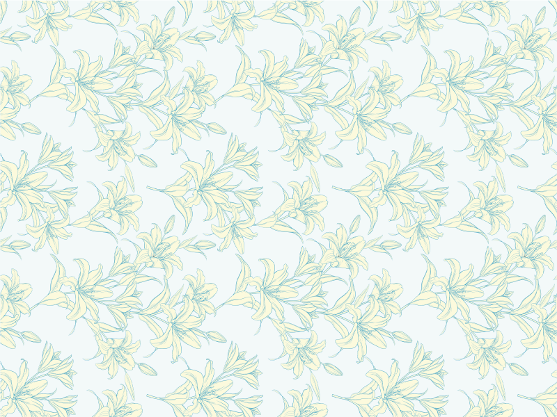 Drugi vinil podovi nježan cvjetni motiv - TenStickers