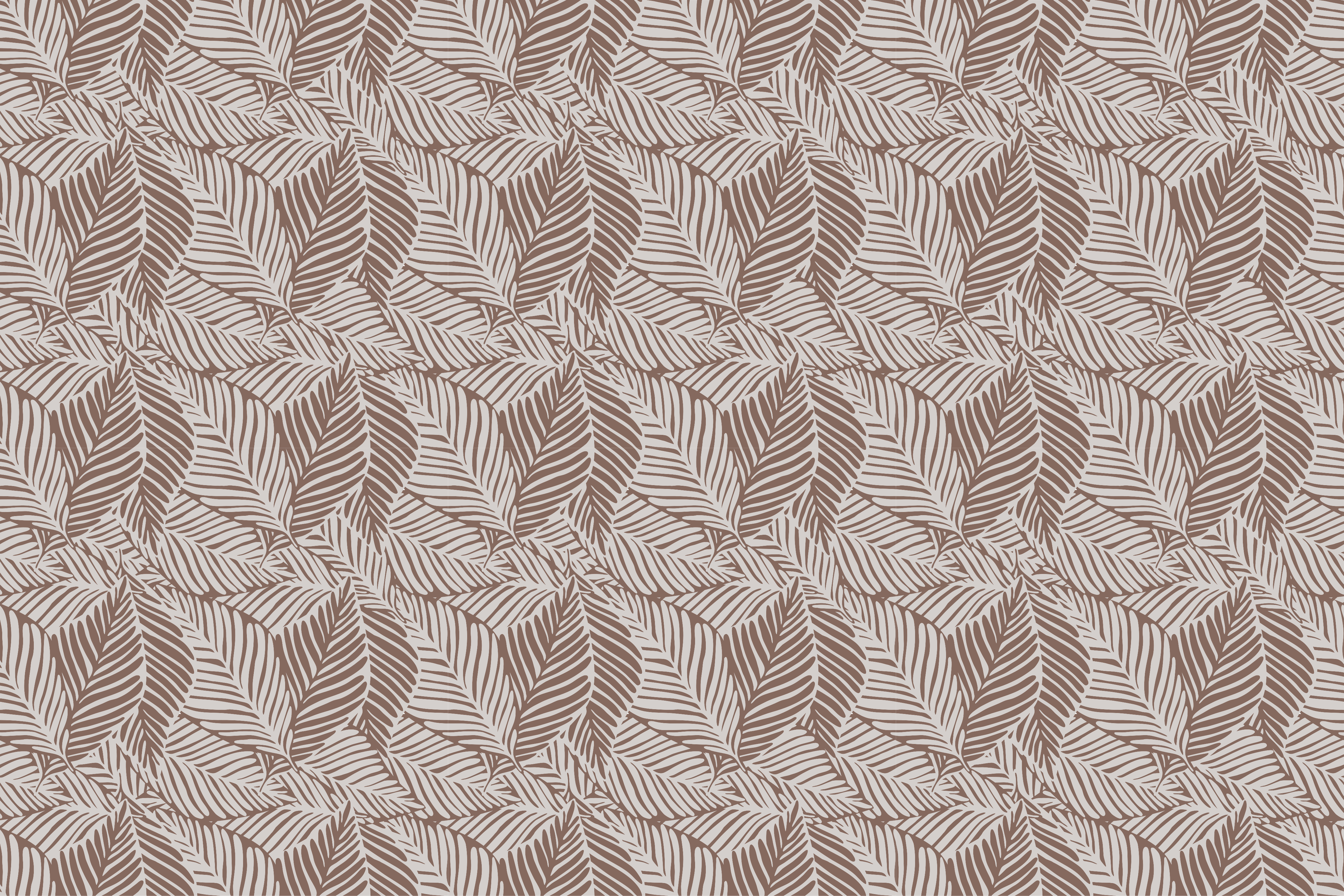 Terracotta leaves nature vinilni tepih - TenStickers