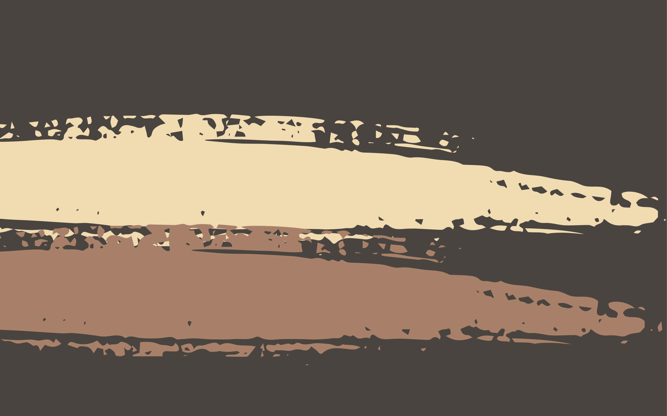 Vinil podovi smeđ apstraktna teksturirana pruga - TenStickers