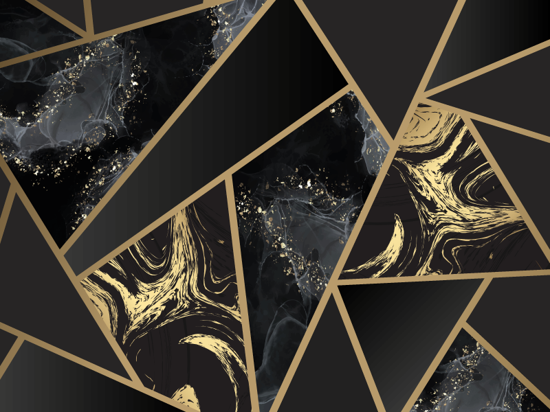 Vinil podovi geometrijski geometrijska Mramorna Fuzija - TenStickers