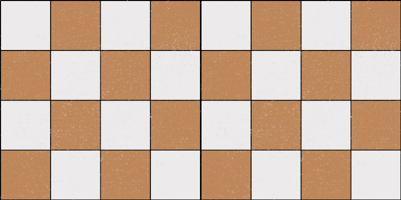 Vinil pločice checkerboard Pattern Decor - TenStickers