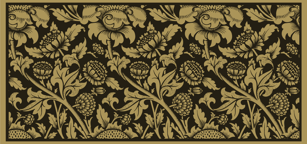 Vinil podovi cvijeće i biljke botanički uzorak naglaska - TenStickers