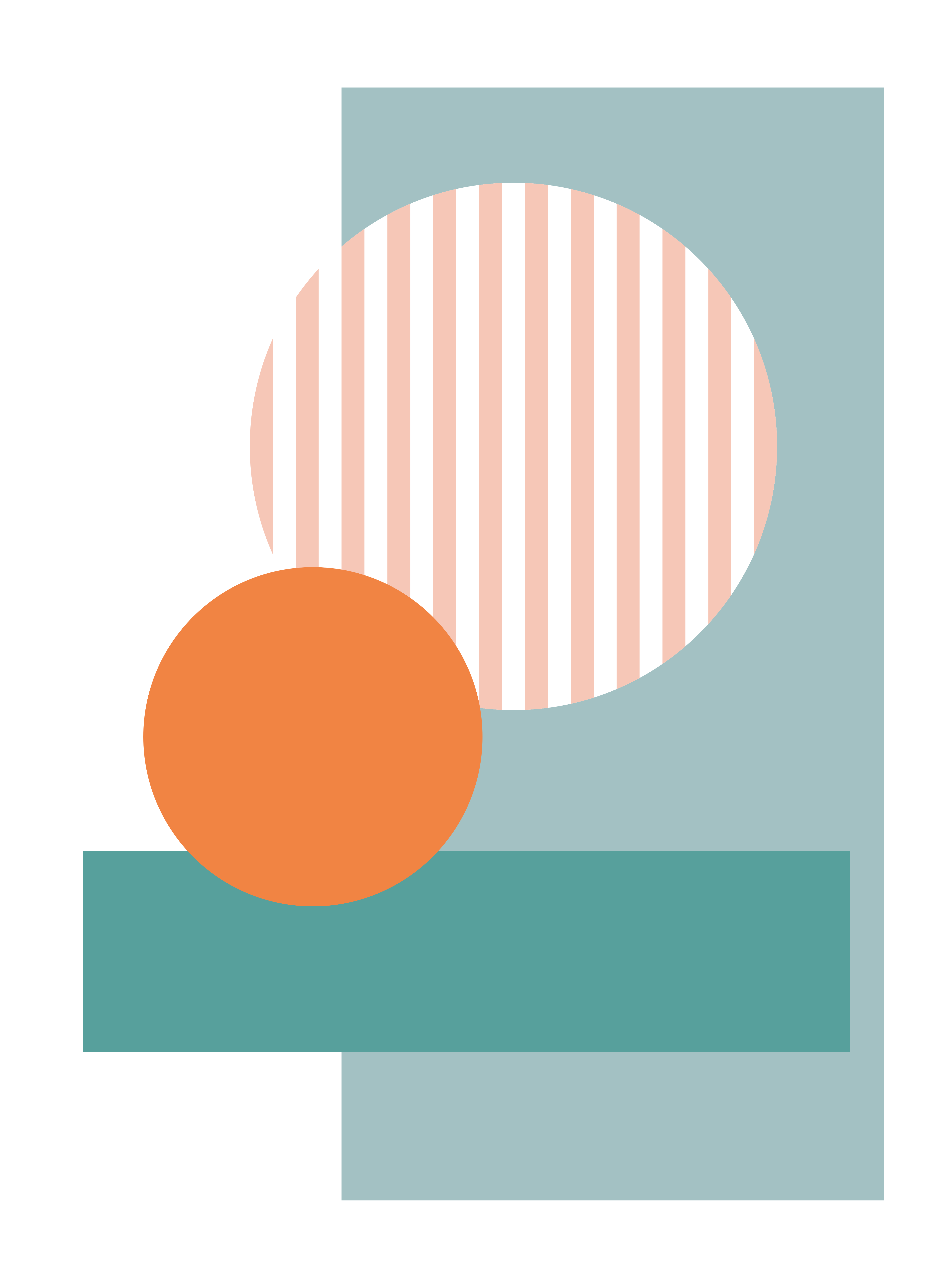 Vinil podovi moderan sunčani geometrijski krugovi - TenStickers