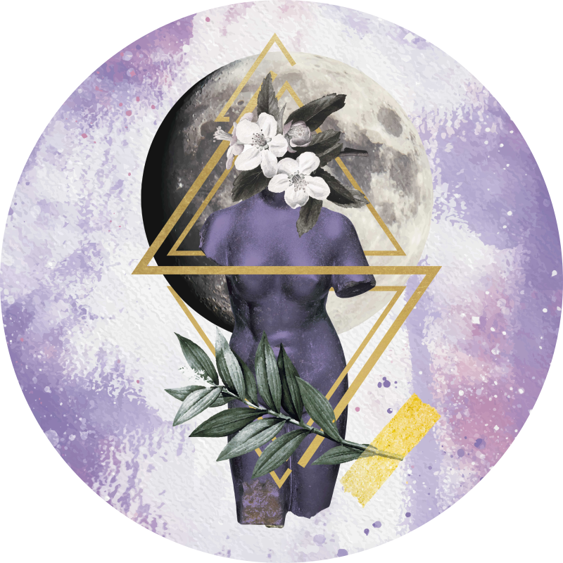 Digitalni kolaž moderni tepih - TenStickers