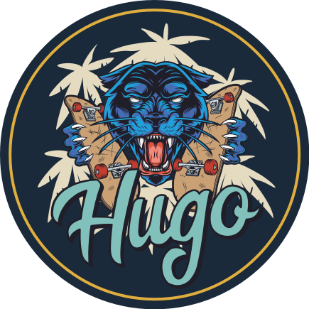 Prilagođena prostirka za životinje pantere - TenStickers