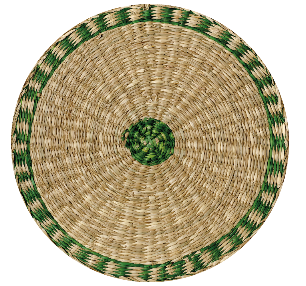 Vinil podovi druge teksture tkan okrugla tekstura - TenStickers