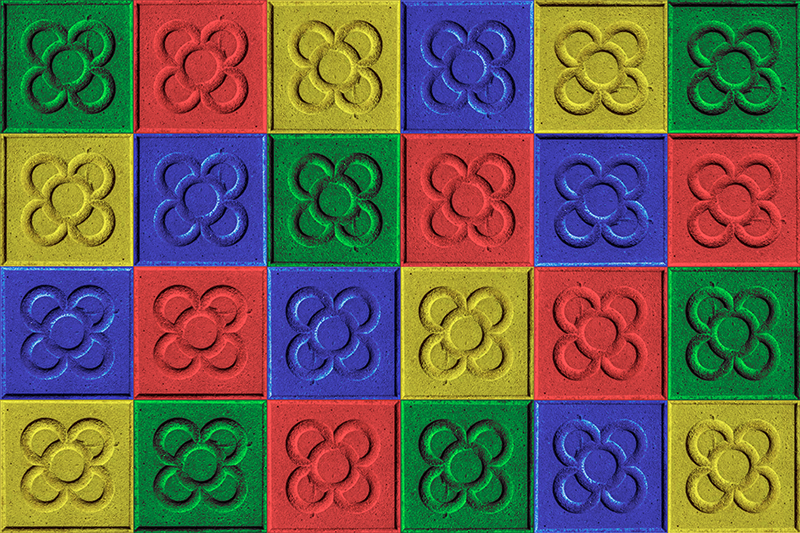 Vinil podovi dnevna soba pop umjetnost panot pločice - TenStickers