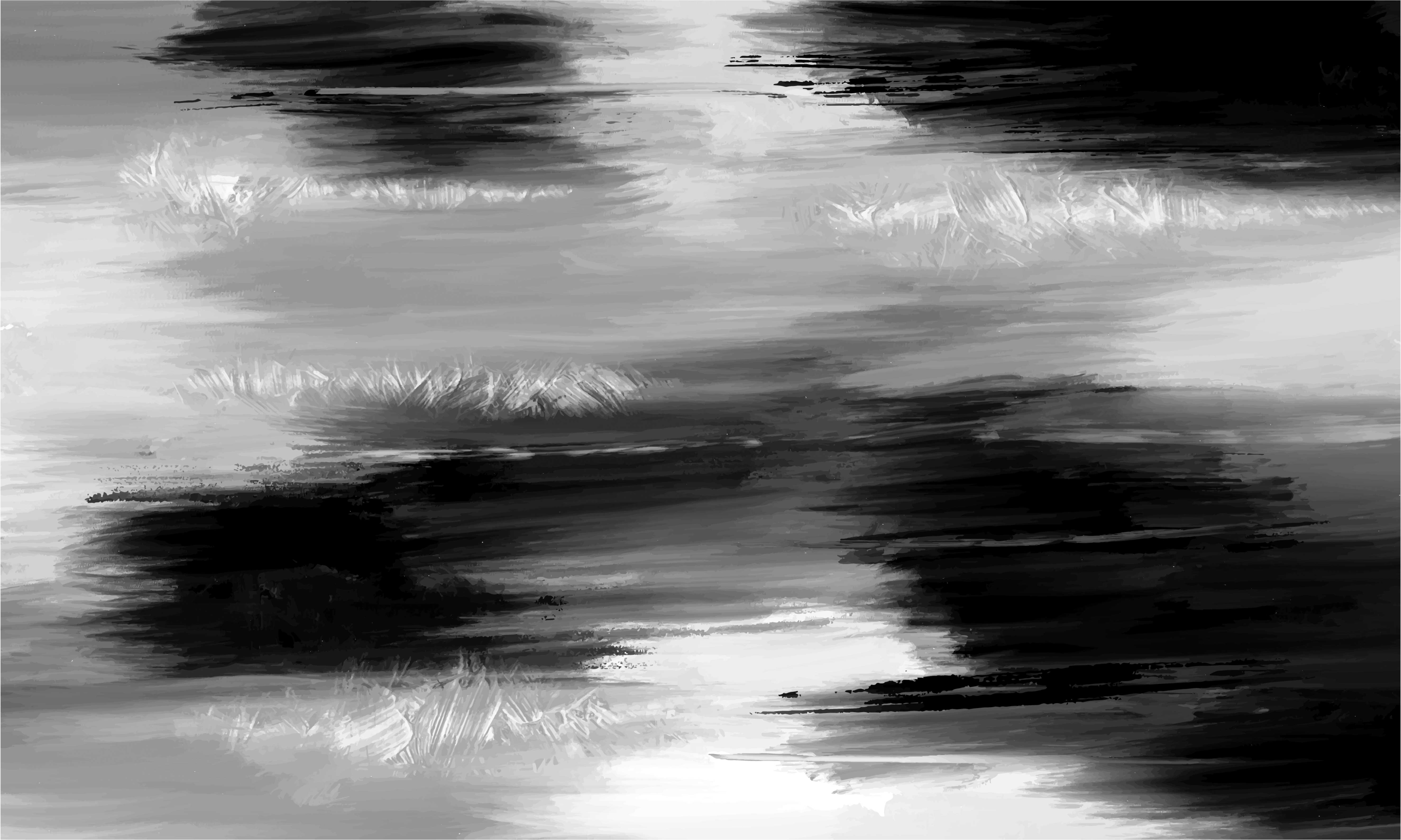 Vinil podovi studija slikarstvo apstrakcije - TenStickers