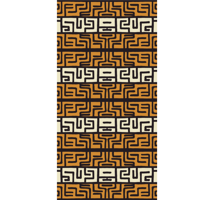 Tapete za zid sažetak uzorak labirinta - TenStickers