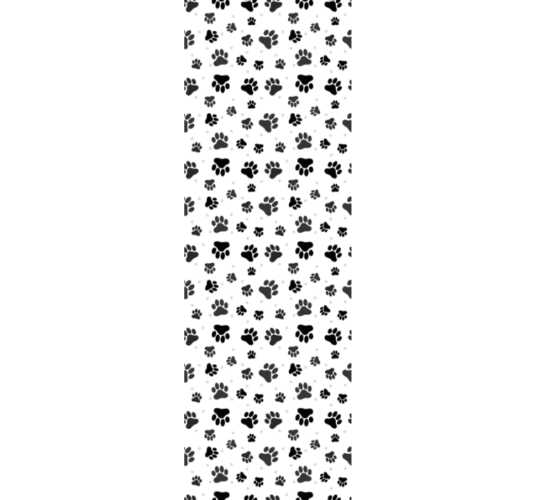 Tapete za zid  životinjske otisci šapa - TenStickers