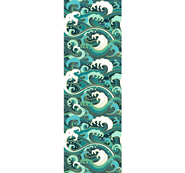 Tapete za zid Priroda elegantni oceanski valovi - TenStickers