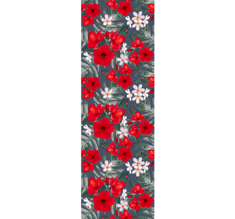 Tapete za zid Cvijeće živopisni cvjetni prikaz - TenStickers