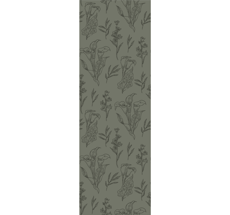 Tapete za zid Cvijeće cvjetni elementi - TenStickers