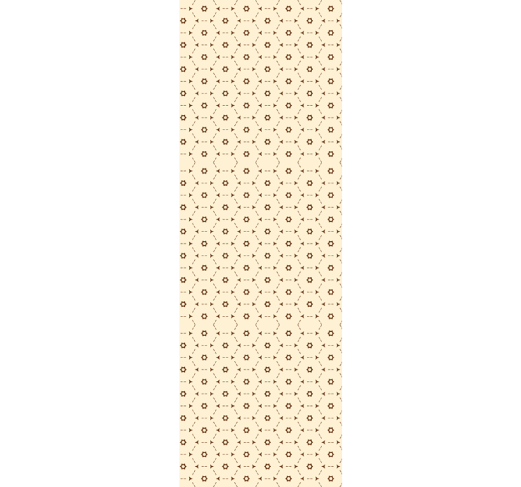 Tapete za zid cvjetni geometrijski cvjetni uzorci - TenStickers