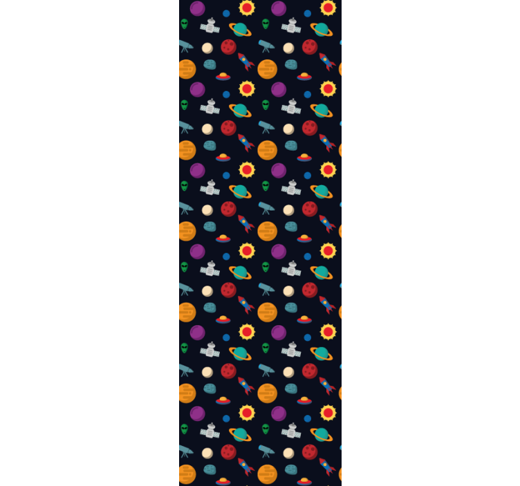 Tapete za zid Zvijezde scena kozmičke avanture - TenStickers