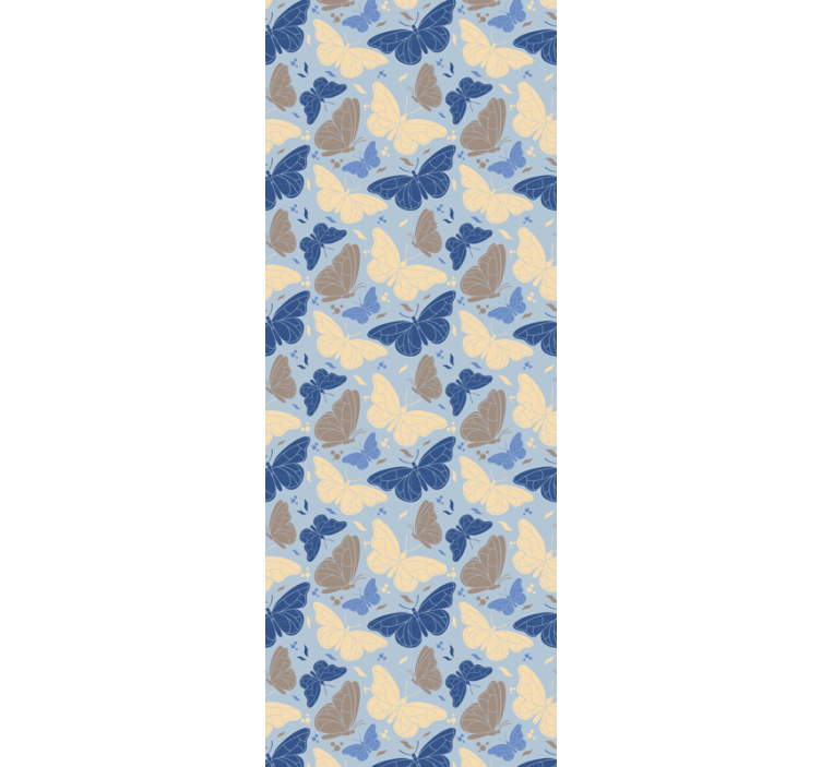 Leptir pozadine šareni lepršavi kukci - TenStickers