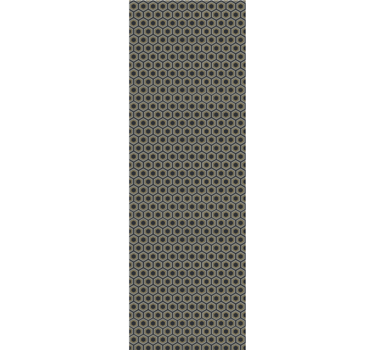 3d tapete za zid šesterokutna tekstura - TenStickers