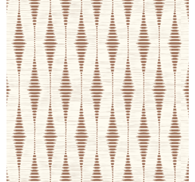 Geometrické tapeta moka mousse rabaul ikat - TenStickers